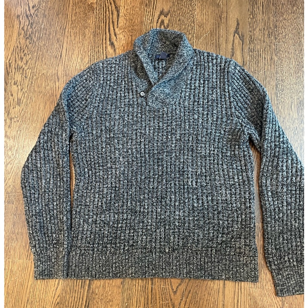 Shawl Collar Men's Sweater